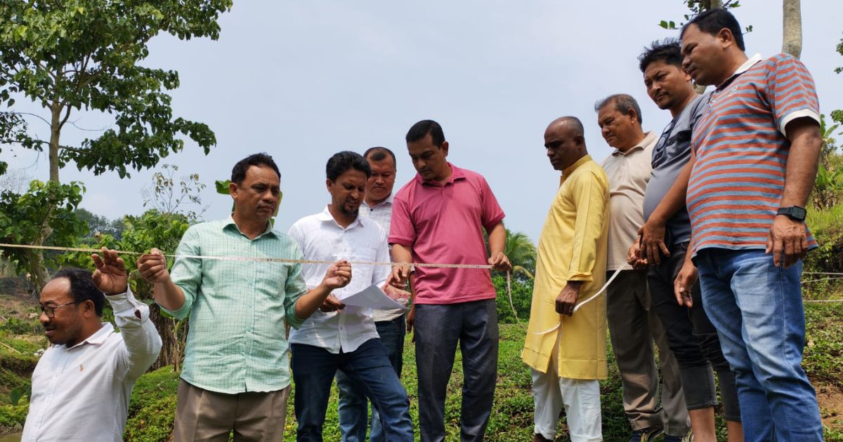 মাটিরাঙ্গায় ২ খালের খনন পরিমাপ সম্পন্ন, কৃষি ও সেচে অগ্রগতি