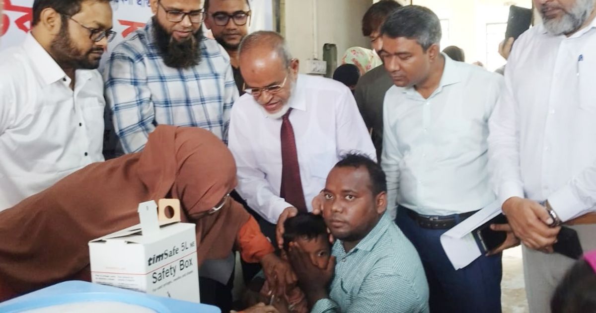 চাঁদপুরে হামের প্রাদুর্ভাব রুখতে চলছে বিশেষ টিকাদান কর্মসূচি