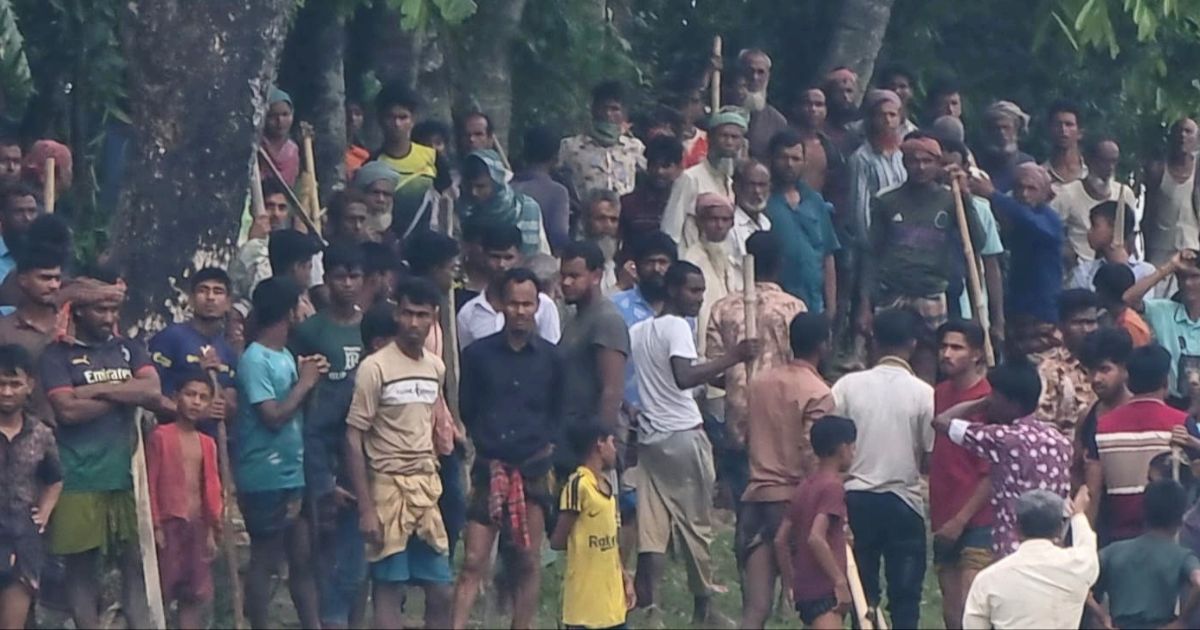 নেত্রকোণায় ফসল রক্ষা বাঁধ নিয়ে সংঘর্ষ, আহত অন্তত ২০