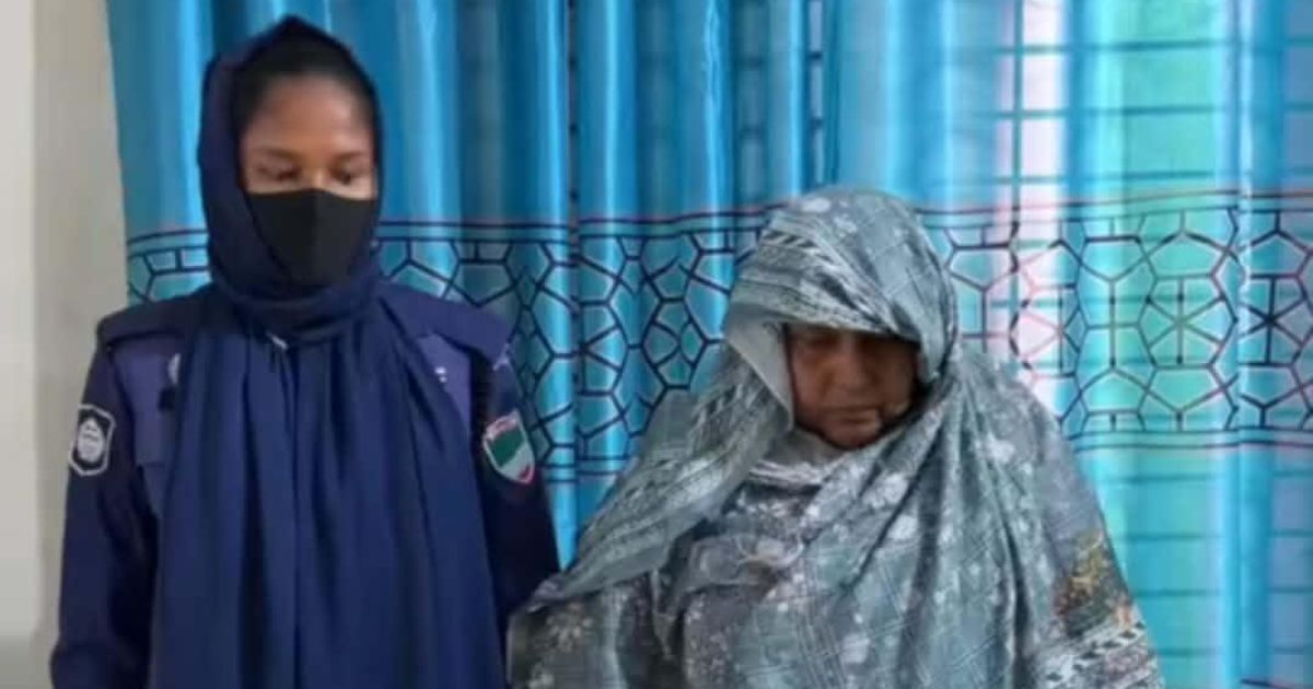 পুলিশ দেখে মাদক ব্যবসায়ী স্বামীর অসুস্থতার অভিনয়, স্ত্রী গ্রেপ্তার