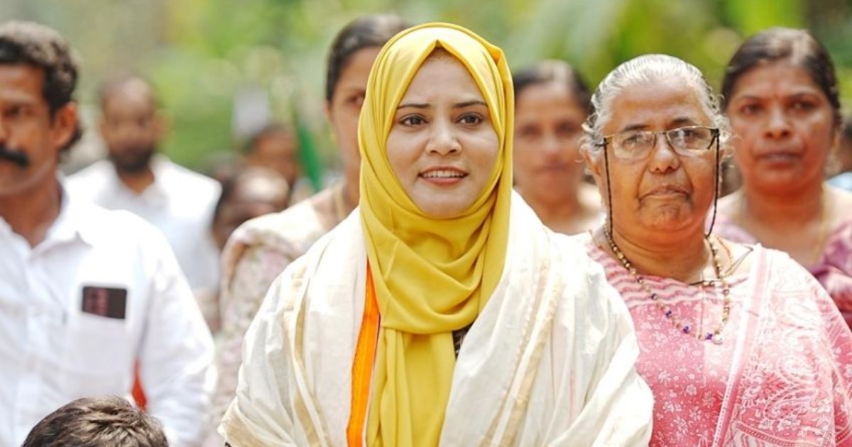 বামদের দুর্গ কেরালায় ৩৪ বছর বয়সী মুসলিম তরুণীর ঐতিহাসিক জয়