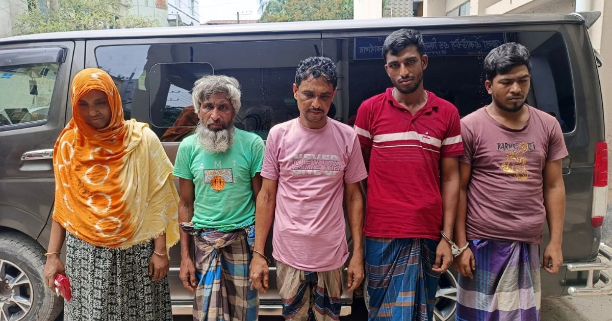 চাঁদপুরে টাস্কফোর্সের অভিযানে গ্রেপ্তার ৫ জনের কারাদণ্ড