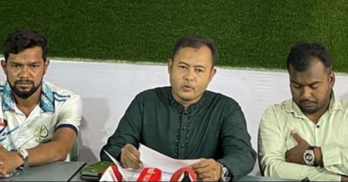 অপপ্রচারের বিরুদ্ধে চুয়াডাঙ্গা জেলা ছাত্রদল সভাপতির সংবাদ সম্মেলন