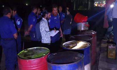 কালিয়াকৈরে ৩ হাজার লিটার অবৈধ ডিজেল জব্দ, আটক ১