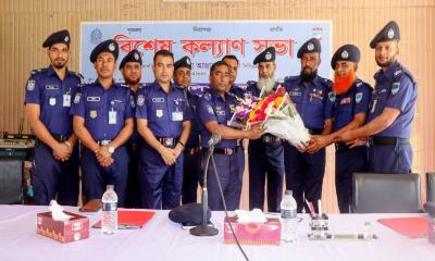 মাগুরা জেলা পুলিশের সাপ্তাহিক মাস্টার প্যারেড ও কল্যাণ সভা অনুষ্ঠিত