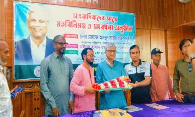 হবিগঞ্জে সাংবাদিক কল্যাণ ট্রাস্টের ব্যবস্থাপনা পরিচালকের সাথে মতবিনিময় সভা অনুষ্ঠিত