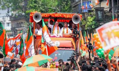 ভোট গণনা শেষ না হতেই বিজেপির মিষ্টিমুখ ও উচ্ছ্বাস