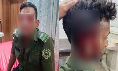 সাভারে হকারদের হামলায় চোখ থেঁতলে গেল আনসার সদস্যের