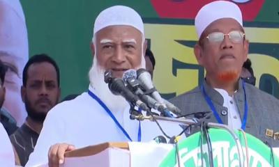 হেলিকপ্টারে মহেশখালী পৌঁছেছেন ডা. শফিকুর রহমান