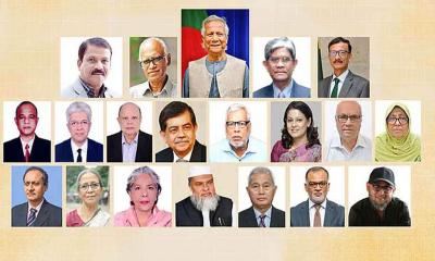 পতাকা নামিয়ে সাধারণ জীবনে: দায়িত্ব শেষে যে যেভাবে ফিরছেন অন্তর্বর্তী সরকারের উপদেষ্টারা