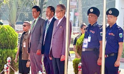 দুই দিনের সরকারি সফরে পাবনায় পৌঁছেছেন রাষ্ট্রপতি