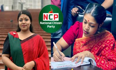 এনসিপির মনোনয়ন নিলেন নুসরাত তাবাসসুম