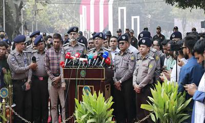 রাজধানীজুড়ে ডিএমপি ও র‍্যাবের কয়েক স্তরের সুরক্ষা বলয়