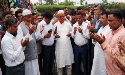 পীরগঞ্জে ১৩ কিমি খাল খনন শুরু