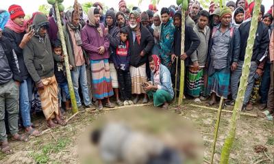 রাতে নিখোঁজ, সকালে পেঁপে বাগানে মিলল যুবকের মরদেহ
