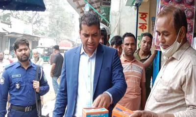 কেন্দুয়ায় ভোক্তা অধিকারের অভিযান, ৫ দোকানকে জরিমানা