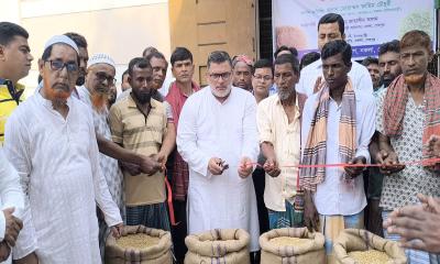 নকলায় সরকারি বোরো ধান-চাল সংগ্রহ কার্যক্রমের উদ্বোধন