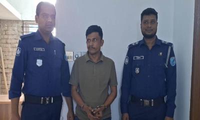 সোনারগাঁয়ে অস্ত্রসহ ডাকাত সর্দার গ্রেপ্তার