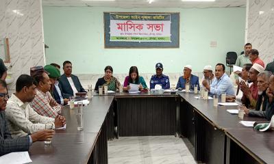 চৌগাছায় আইন-শৃঙ্খলা বিষয়ক মাসিক সভা অনুষ্ঠিত