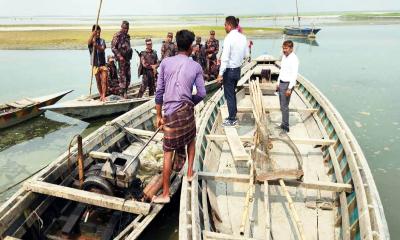 তিস্তায় অবৈধ পাথর উত্তোলন বন্ধে ডিমলা প্রশাসনের সাঁরাশি অভিযান