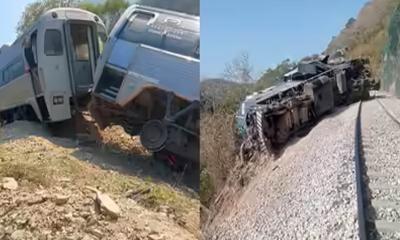 মেক্সিকোতে ট্রেন লাইনচ্যুত হয়ে শতাধিক যাত্রী হতাহত