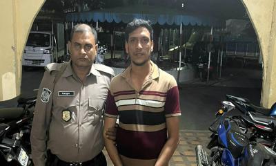 বরিশালে বেলাল হত্যা মামলার প্রধান আসামি ‘ট্রলার রিপন’ গ্রেপ্তার