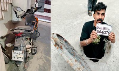 হাদির ওপর হামলায় ব্যবহৃত মোটরসাইকেল, হেলমেট ও ভুয়া নম্বর প্লেট উদ্ধার
