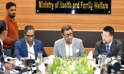 স্বাস্থ্যখাতে চীনের সহযোগিতা বৃদ্ধির আহ্বান স্বাস্থ্যমন্ত্রীর