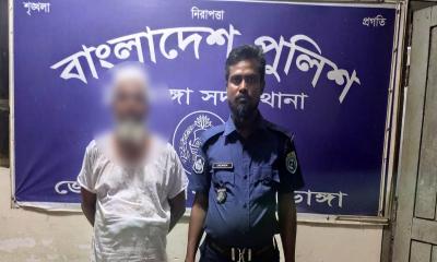 চুয়াডাঙ্গায় শিশু ধর্ষণ চেষ্টার অভিযোগে বৃদ্ধ আটক