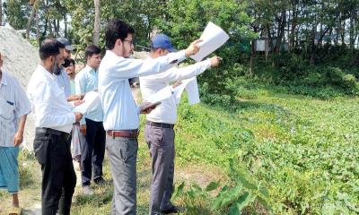 ডাকাতিয়ার পাড়ে অধিগ্রহণ হচ্ছে চাঁদপুর মেডিকেল কলেজের ৩০ একর জমি