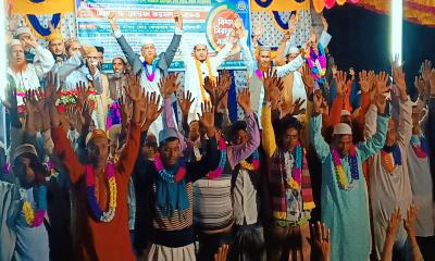 নন্দীগ্রামে সাবেক ইউপি সদস্যসহ ৪৩ জনের জামায়াতে যোগদান
