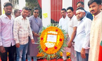 ভাষা শহীদদের প্রতি শিবপুরে জাকের পার্টির শ্রদ্ধা নিবেদন