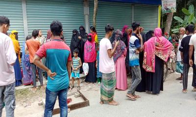 সালথায় বাড়ি ফেরার পথে মোটরসাইকেলের ধাক্কায় বৃদ্ধার মৃত্যু 