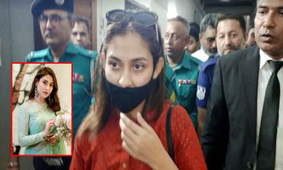 আদালতে আত্মসমর্পণ করেছেন মেহজাবীন চৌধুরী