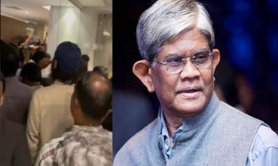 সচিবালয়ে অবরুদ্ধ অর্থ উপদেষ্টা