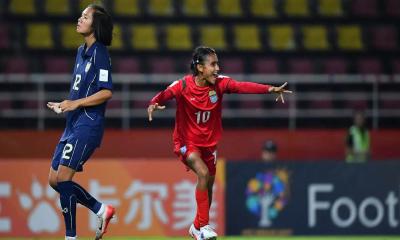 এগিয়েও থাইল্যান্ডের কাছে হারল বাংলাদেশ