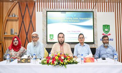 নিরাপদ ক্যাম্পাস গড়তে গাকৃবিতে বিশেষ প্রশিক্ষণ কর্মসূচি
