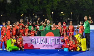 রিয়ার হ্যাটট্রিকে ইতিহাস, এশিয়ান গেমসের ফাইনালে বাংলাদেশের মেয়েরা