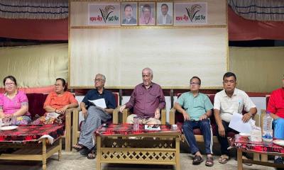 বান্দরবানে সাংগ্রাই উৎসবের প্রস্তুতি, এমপি সাচিং প্রু জেরীর সঙ্গে উদযাপন কমিটির সাক্ষাৎ