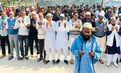 কবর জিয়ারতের মধ্য দিয়ে মণিরামপুরে বিএনপির প্রার্থীর প্রচারণা শুরু