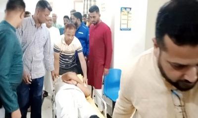 নাটোরে নিজের পিস্তলের গুলিতে আহত পুলিশ কর্মকর্তা