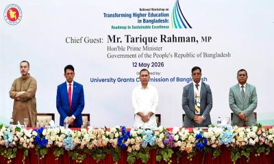ঢাকা বিশ্ববিদ্যালয়ে জাতীয় কর্মশালার উদ্বোধন করলেন প্রধানমন্ত্রী