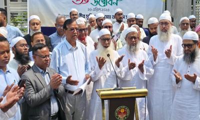‘মুহাম্মাদুল্লাহ হাফেজ্জী হুজুর সড়ক’-এর উদ্বোধন করলেন ডিএসসিসি প্রশাসক