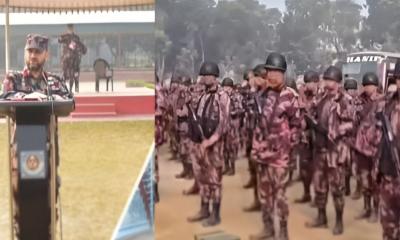 নির্বাচনে স্বতঃস্ফূর্তভাবে দায়িত্ব পালন করেছে ফুলবাড়ী বিজিবি ব্যাটালিয়ন