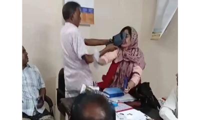 শিক্ষিকাকে জুতাপেটার ঘটনায় বিএনপি নেতা বহিষ্কার