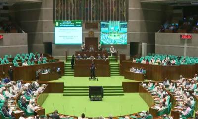 সংসদে ২ বিল পাস নিয়ে সরকার-বিরোধী দলের বিতর্ক