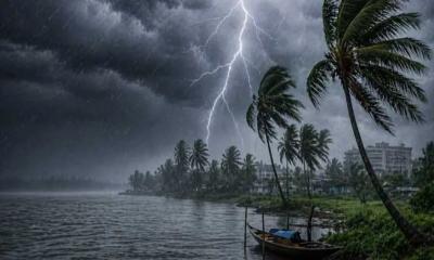 সন্ধ্যার মধ্যে ৬০ কিমি বেগে ঝড়ের শঙ্কা