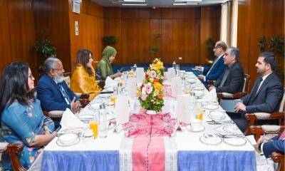 পাকিস্তানের স্বরাষ্ট্রমন্ত্রীর সঙ্গে শামা ওবায়েদের বৈঠক