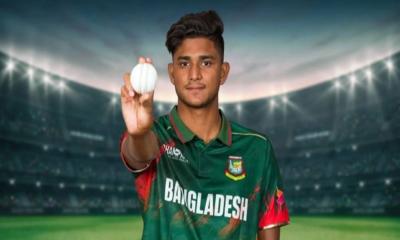 আইসিসির মাসসেরা ক্রিকেটার নাহিদ রানা