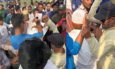 কুচকাওয়াজ অনুষ্ঠানে চেয়ারে বসা নিয়ে জামায়াত-বিএনপির মারামারি